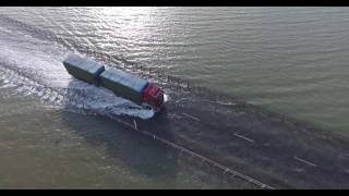 Mersea Island Strood on highest tide of the year [upl. by Eusoj289]