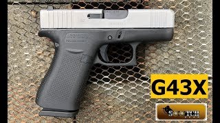 New Glock G43X Review [upl. by Nehte341]