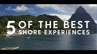 Top 5 Caribbean cruise shore experiences with PampO Cruises [upl. by Tnecnivleahcim184]