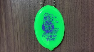 【アメリカン雑貨】ラットフィンクのコインケース買ってみた【RATFINK】 [upl. by Gnagflow704]