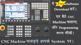 Run CNC machine on your PC How to Download Sinutrain Software [upl. by Behrens]