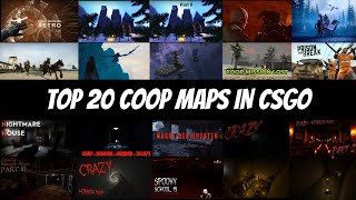 Top 20 coop maps in csgo 2022 Adventure horror puzzle [upl. by Putnam]