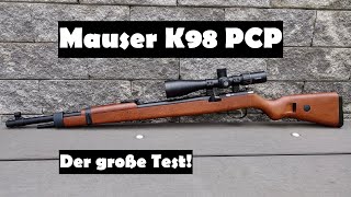 Luftgewehr Mauser K98 PCP  Mein Test und Review [upl. by Ednyl]