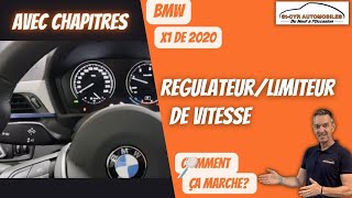 BMW X1 2020 le régulateur limiteur de vitesse comment ça marche [upl. by Manard]