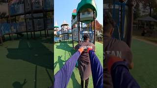 Bella ciao playground parkour hitting running pov [upl. by Kolk]