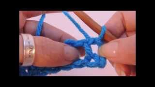 Tunisian Crochet Knit Stitch [upl. by Hanej886]