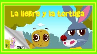 Cuentos Infantiles La liebre y la tortuga En Español [upl. by Eedak]