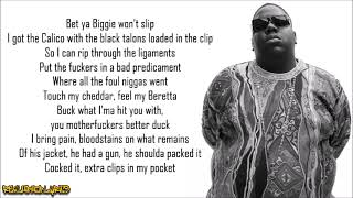 The Notorious BIG  Warning Lyrics [upl. by Yliab]