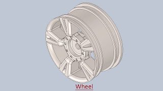 Wheel Video Tutorial SolidWorks [upl. by Hurty630]