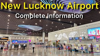 Terminal 3 Lucknow Airport Entry to Flight Boarding Complete Information [upl. by Naanac]