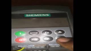 Siemens Micromaster 420 Quick Commissioning [upl. by Hailee]