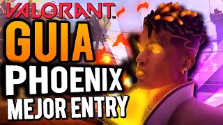 VALORANT GUIA COMPLETA DE PHOENIX  TIPS FLASHES CONSEJOS Y MAS [upl. by Lener443]