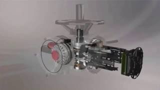 Rotork IQ3 Electric Actuator Inner Workings [upl. by Zetnas]