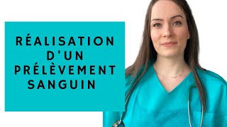 SOINS INFIRMIERS N°5  RÉALISATION DUN PRÉLÈVEMENT SANGUIN [upl. by Yoc]