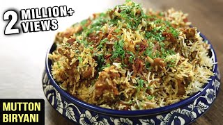 Pressure Cooker MUTTON BIRYANI  Mutton Biryani Recipe  Lamb Biryani By Varun Inamdar [upl. by Dranyam977]