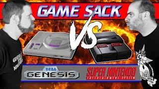 Sega Genesis VS Super Nintendo  Game Sack [upl. by Herod]