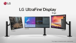 LG Ergo Monitor  Designed Around You [upl. by Neahs]