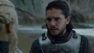 Game of Thrones 7x04  Jon Snow Advises Daenerys Targaryen [upl. by Champaigne4]