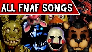 FIVE NIGHTS AT FREDDYS SONGS TryHardNinja [upl. by Amsirhc]