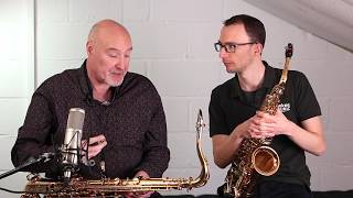 Yamaha YAS875EX Alto and YTS875EX Tenor Sax Reviews [upl. by Egief]