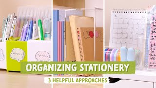 How to Organize Pens and Stationery 3 Organization Ideas that Actually Work [upl. by Ydarb]