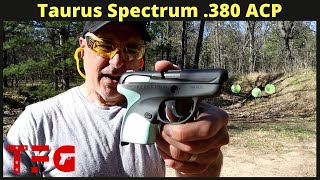 Taurus Spectrum 380 ACP Handgun  TheFirearmGuy [upl. by Nylasoj]