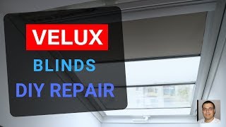 🔴 DIY Velux window blinds repair [upl. by Aonehc]