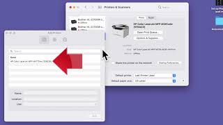 How to Add a Printer on a Mac 2021 [upl. by Tullius]