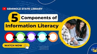 5 Components of Information Literacy [upl. by Carmena]