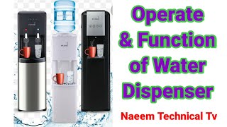 Water dispenser functionhow to useoperate a water dispenser [upl. by Barret]