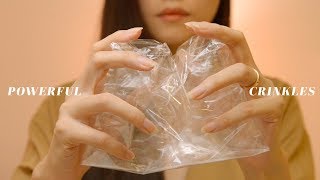 ASMR Powerful Crinkles to Make You Tingle No Talking [upl. by Dimah]