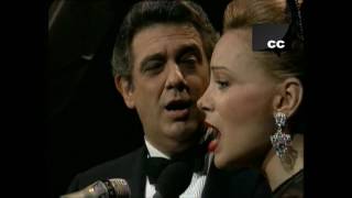 PLACIDO DOMINGO Y PALOMA SAN BASILIO JUNTOS POR FIN HD TOGETHER LAST AT 1991 [upl. by Riella228]