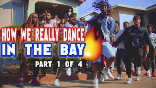 🕺🏾🤯 HOW WE REALLY DANCE IN THE BAY AREA PART 1  Dance A Lil Different Smeeze  East Oakland CA [upl. by Akcirre688]