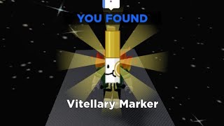 How to get VITELLARY marker in FIND THE MARKERS Roblox [upl. by Ioves]