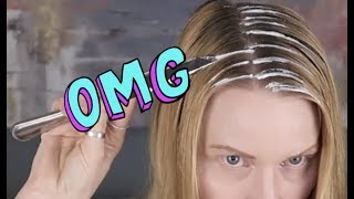 DIY Highlights Using WHAT  No Foil Root Touch Up  skip2mylou [upl. by Kilah691]