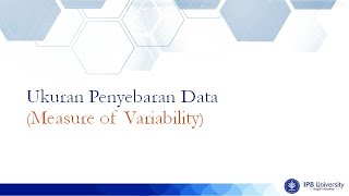 032 Deskripsi DataUkuran Penyebaran Data [upl. by Aruasi]