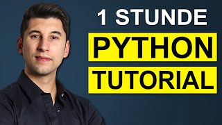 Python Tutorial Deutsch Lerne Python in einer Stunde [upl. by Onaicul]