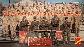 My Experience at Marine Corps OCS [upl. by Aihsetel]