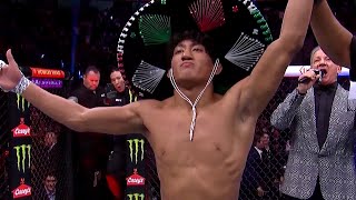 Raul Rosas Jr Octagon Interview  UFC 282 [upl. by Ahsiekrats859]