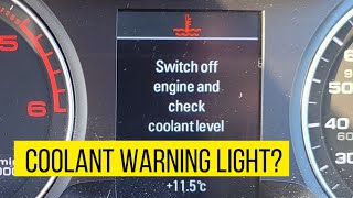 Audi Coolant Warning Illuminated  Easy Fix [upl. by Eleanor]