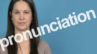 How to Pronounce PRONUNCIATION in American English [upl. by Granthem]