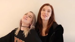 CARLY AND ERIN BEST MOMENTS  DAVID DOBRIKS VLOGS PART 2 [upl. by Adigirb841]