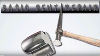 Basic Dent Repair For Beginners  Autobody Basics [upl. by Shulman930]