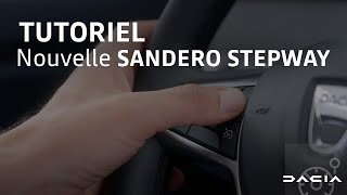 NOUVELLE SANDERO STEPWAY  Limiteur de vitesse  DACIA [upl. by Pampuch408]