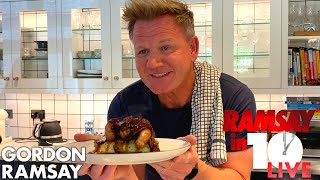 Gordon Ramsay Makes Quick amp Easy Bangers amp Mash  Ramsay in 10 [upl. by Nayllij]