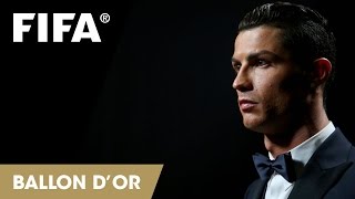 Cristiano Ronaldo wins FIFA Ballon dOr 2014 [upl. by Ahsrats]