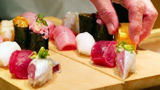 Japanese Street Food  TSUKIJI MARKET SUSHI SASHIMI Japan Seafood [upl. by Beyer554]