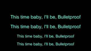 La Roux  Bulletproof Lyrics [upl. by Erinn]