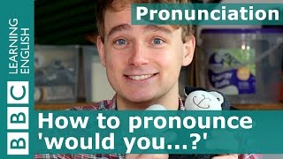 Pronunciation How to pronounce would you [upl. by Idoux]