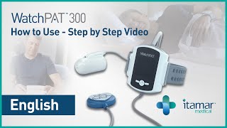 WatchPAT 300 Sleep Apnea Test  How to Use translations in description [upl. by Monreal]